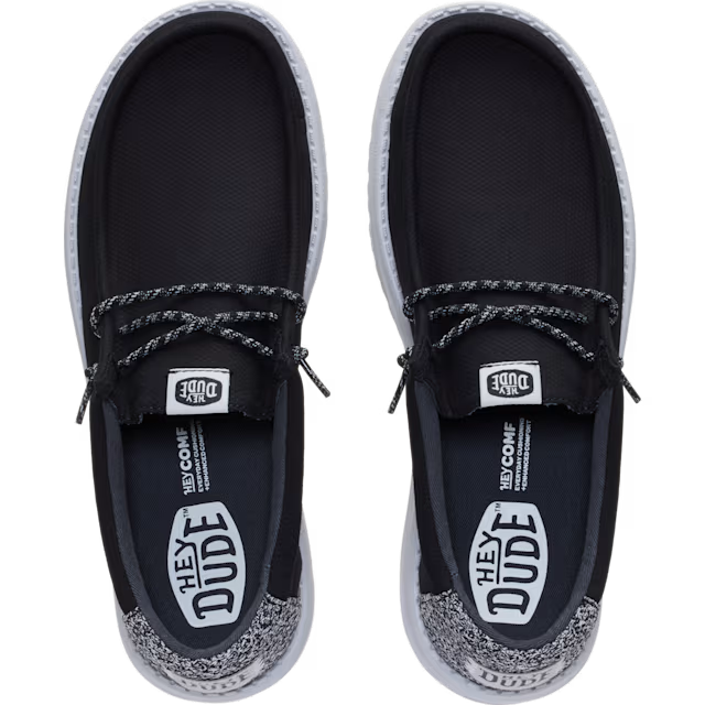 Hey Dude Wally Heathered Knit - Black / Multi