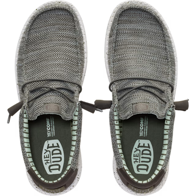 Hey Dude Wally Stretch Sox - Tea Leaf / Multi