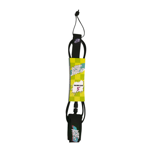 Wave Bandit 5' Leash - Black