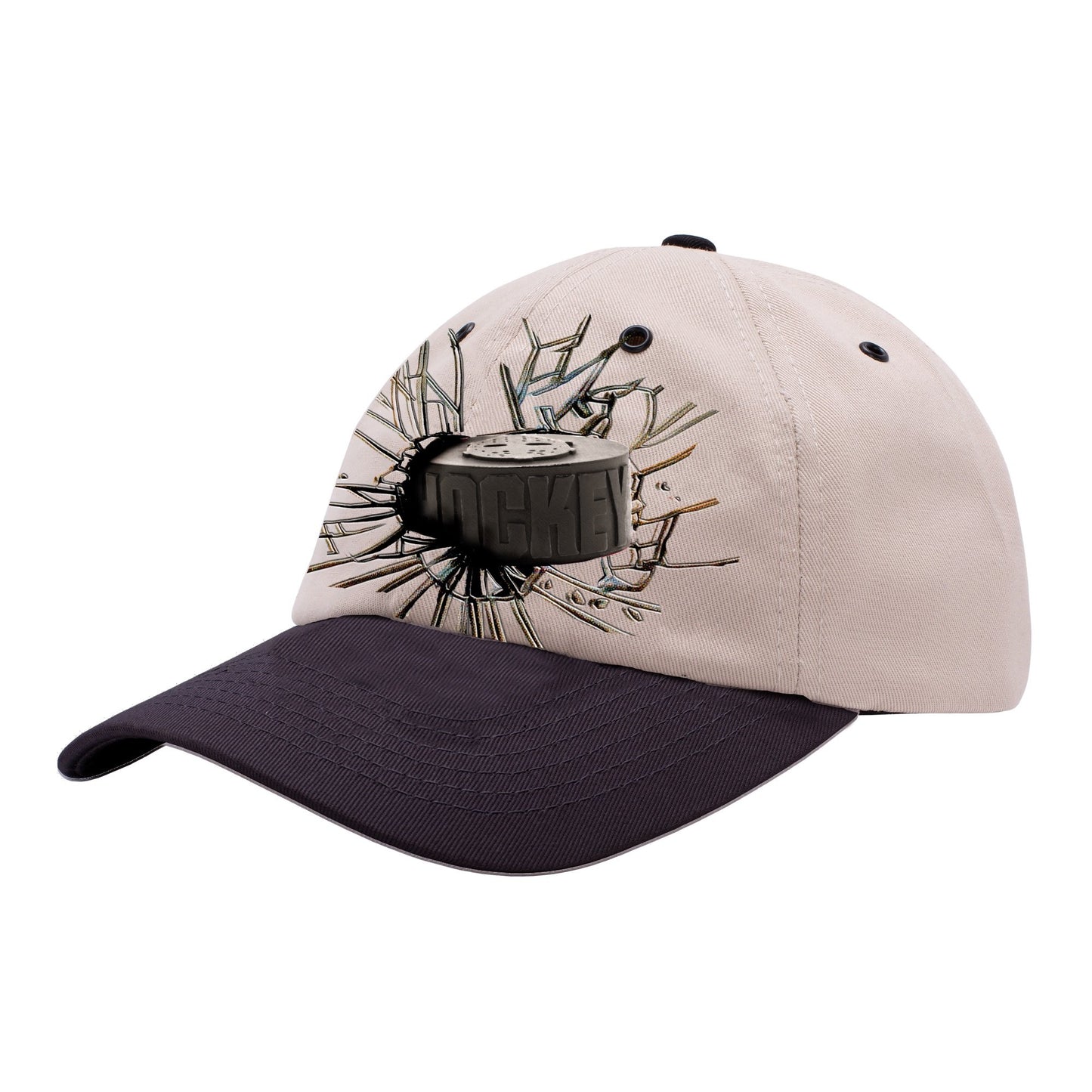 Hockey Wax Shatter Hat - Black / Grey