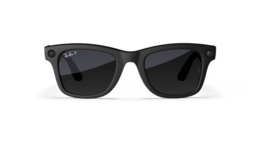 Ray Ban x Meta Gen 2 Wayfarer Matte Black w/ Polar Gradient Graphite Lens Smart Glasses (53mm)