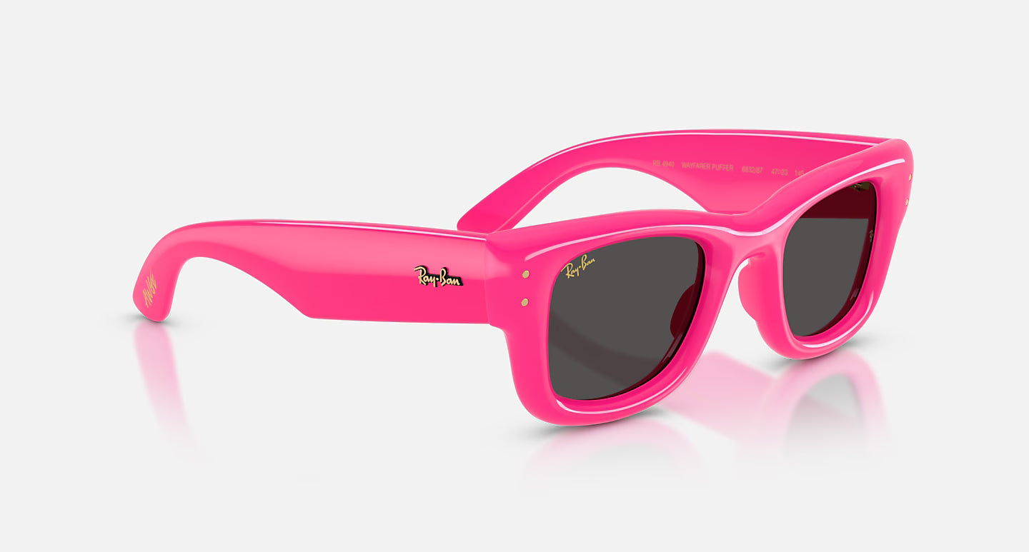 Wayfarer Puffer 47 Fucsia W/ Ultra Black Lens