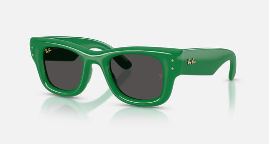 Wayfarer Puffer 47 Green W/ Ultra Black Lens