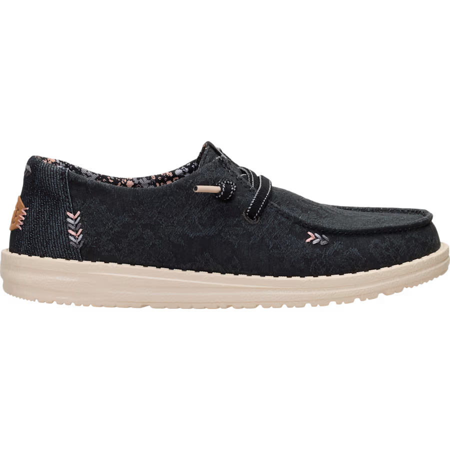 Hey Dude Wendy Floral Boho - Black