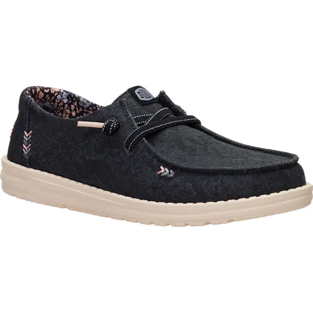 Hey Dude Wendy Floral Boho - Black