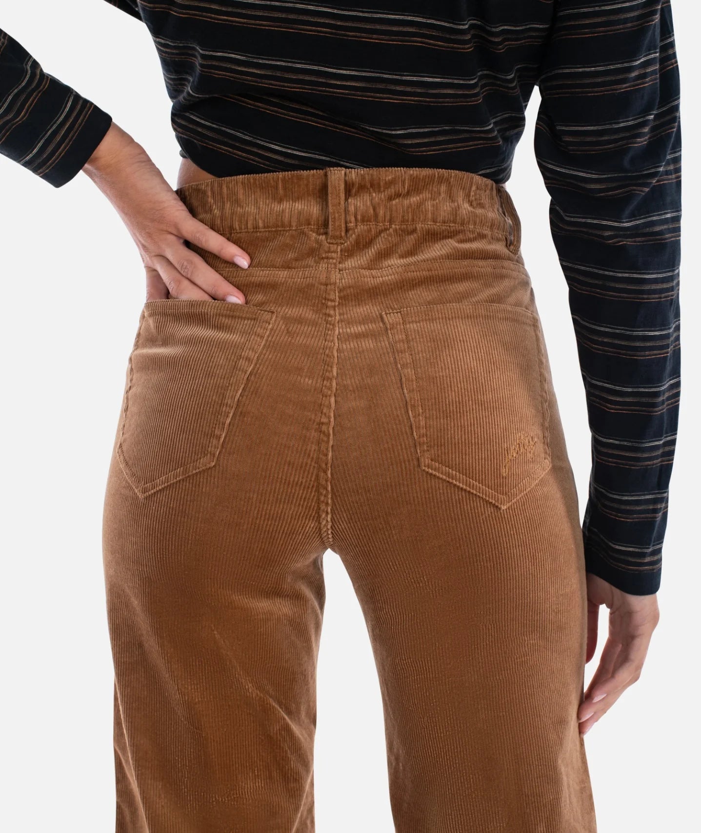 Whaler Corduroy Wide Leg Pants - Camel