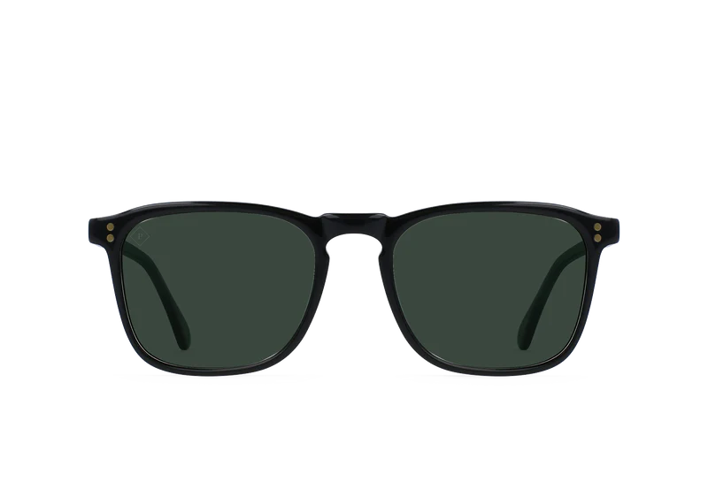 Wiley 54 Recycled Black / Green Polarized Lens
