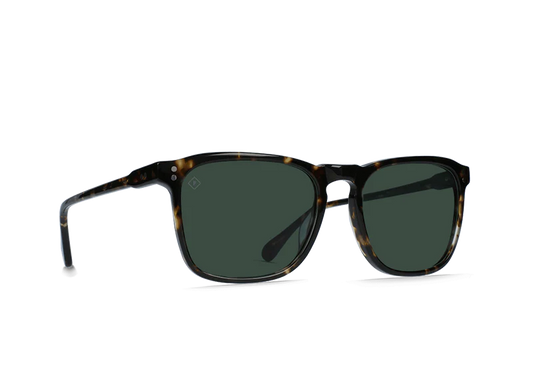 Wiley 56 Brindle Tortoise / Green Polarized Lens