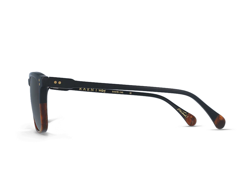 Wiley 54 Burlwood / Black Polarized Lens