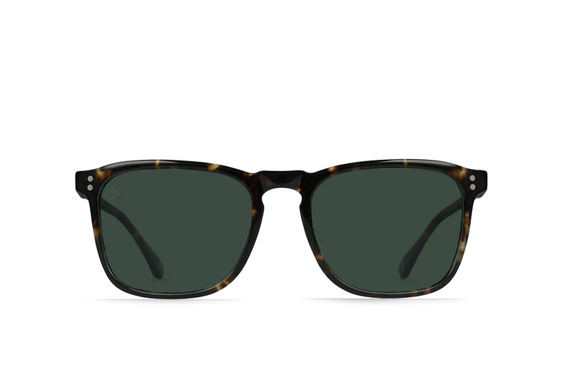 Wiley 56 Brindle Tortoise / Green Polarized Lens