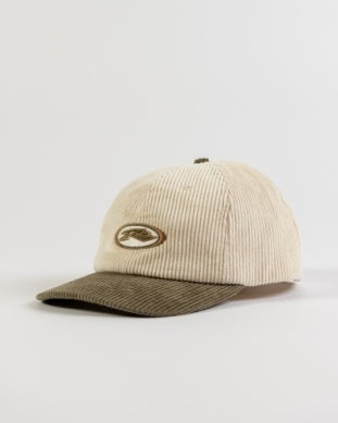 Wired Six 6 Panel Cord Corduroy Hat Cap - Savanna