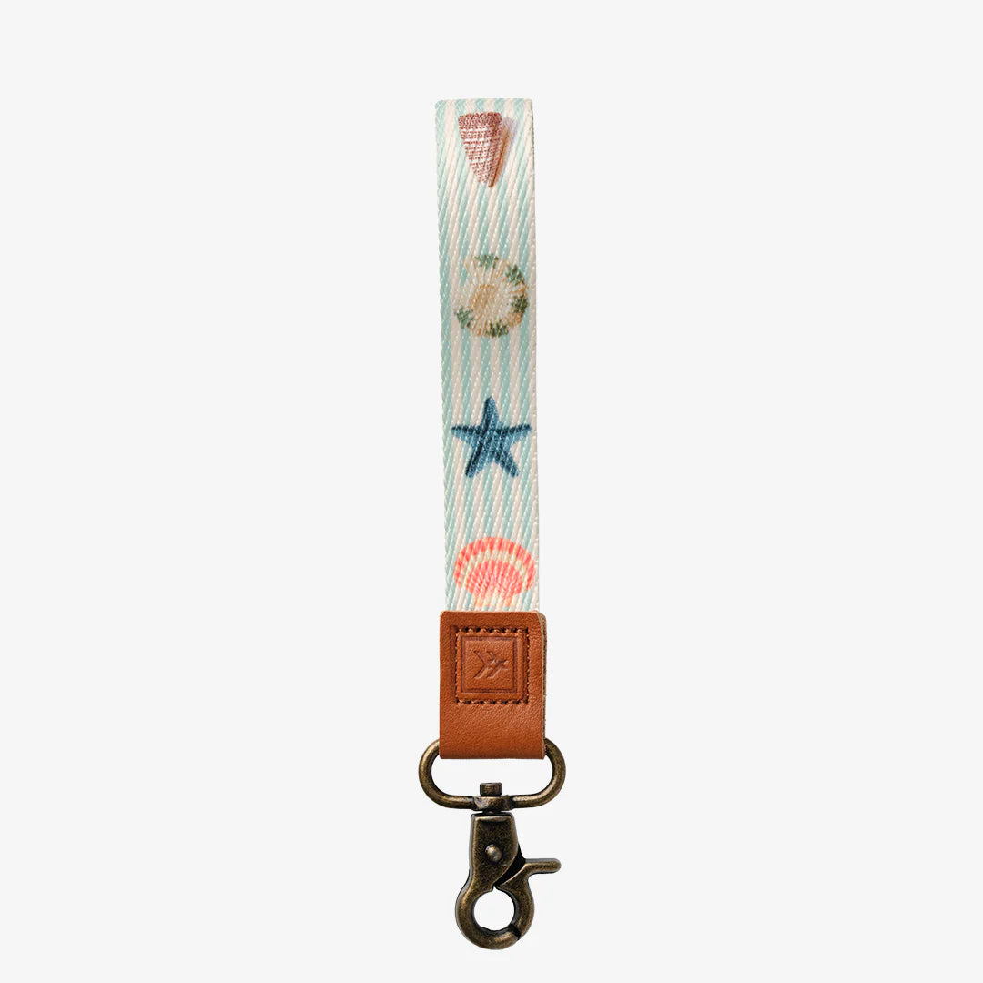 Thread Wristlet Wrist Lanyard - Shells