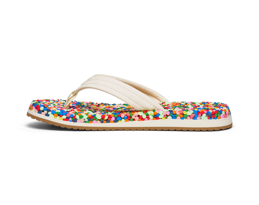 Big Kids Youth Bubblecush - Rainbow Confetti