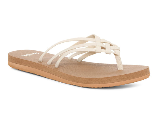 Women's Yoga Sandy II 2 - Tan / White