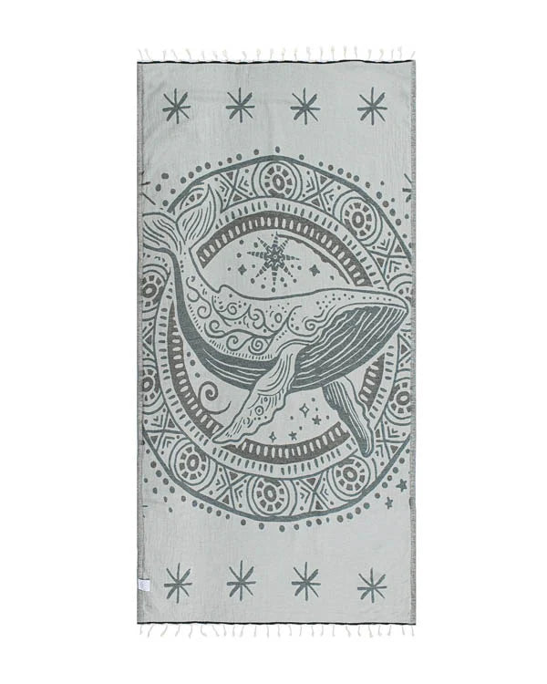 Sand Cloud Ziggy The Whale Beach Towel - Regular