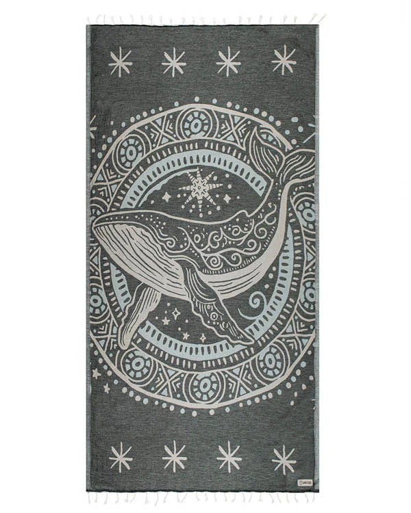 Sand Cloud Ziggy The Whale Beach Towel - Regular