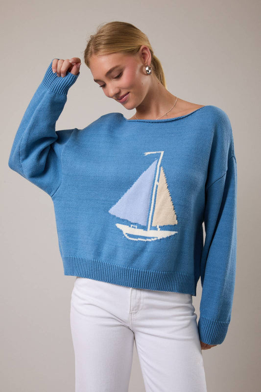 Boatneck Boat Sweather