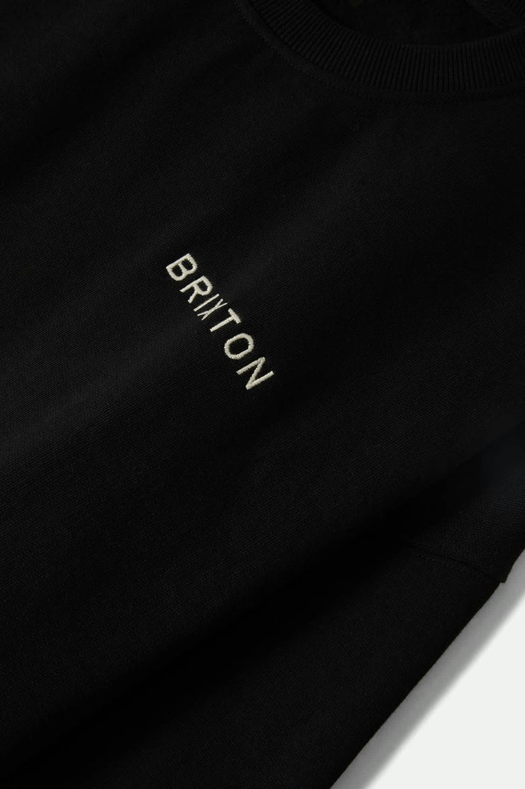 Brixton Embroidered Heavyweight Oversized Crew
