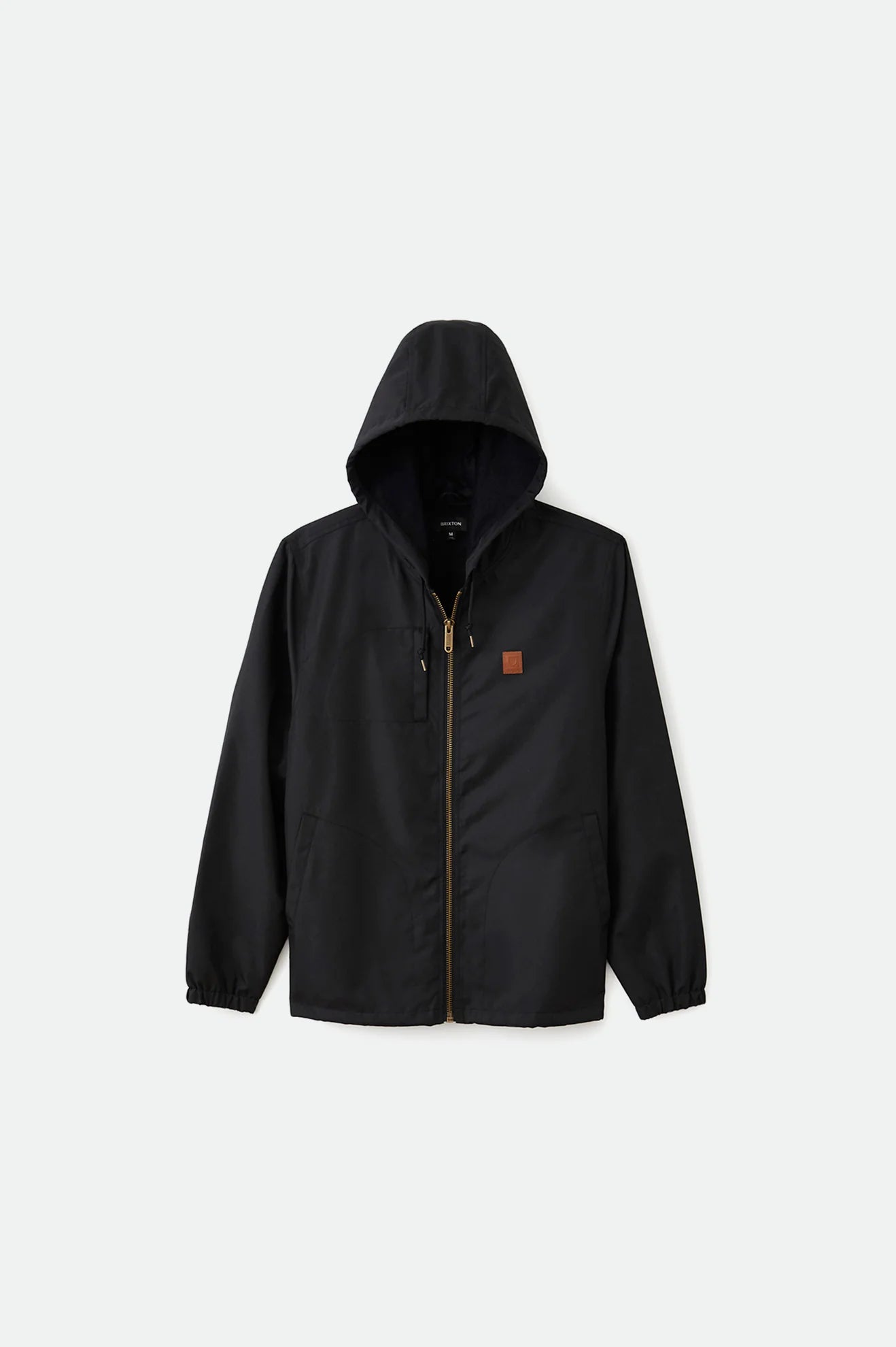 Brixton Claxton Beta Zip Hooded Jacket - Black