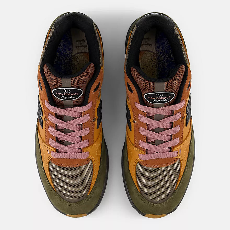 New Balance Numeric Reynolds 933 Mike Gigliotti Lotties - True Brown w/ Candy Pink