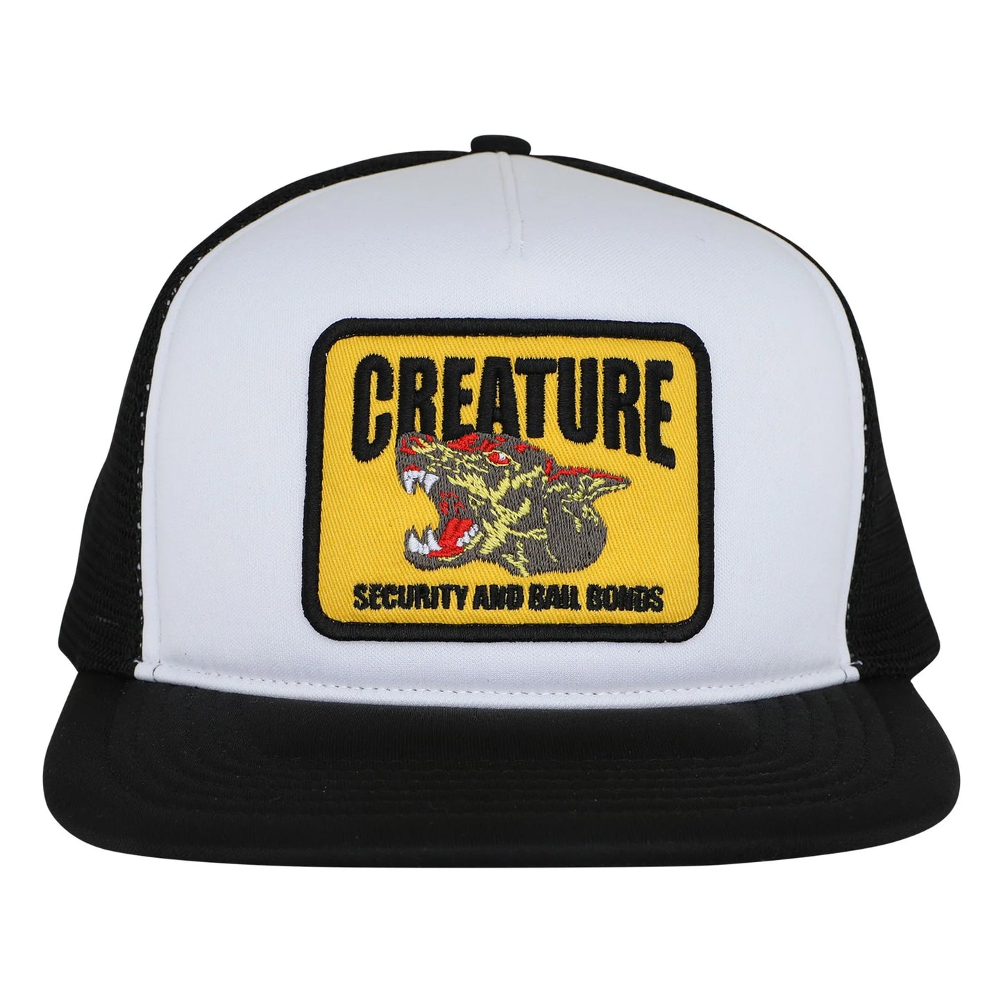 Creature Security Service Creature Snapback Hat - White