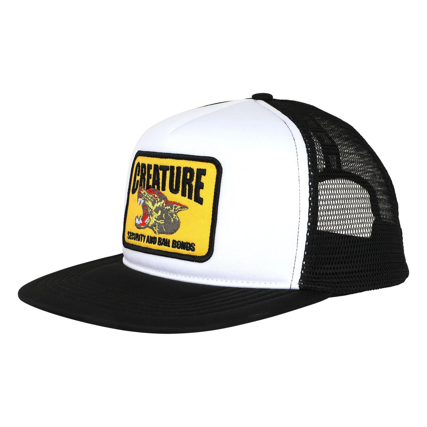 Creature Security Service Creature Snapback Hat - White