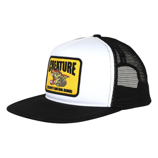 Creature Security Service Creature Snapback Hat - White