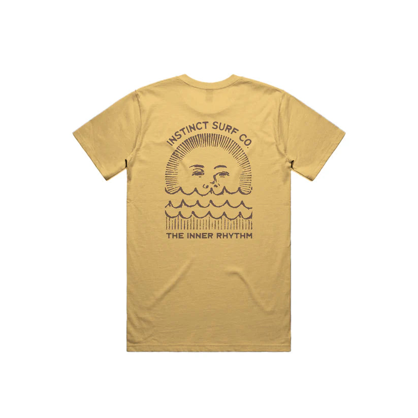 Instinct Keep Shining Tee - Mustard