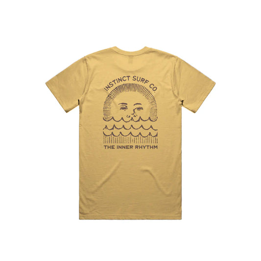 Instinct Keep Shining Tee - Mustard