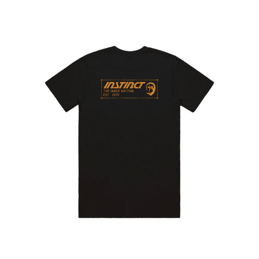 Instinct Labeled Tee - Black