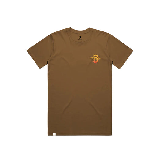 Instinct Ripple Tee - Espresso