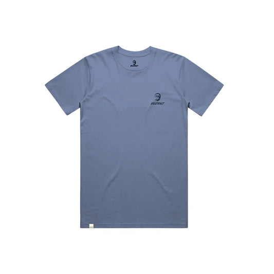 Instinct Stumped Tee - Washed Denim