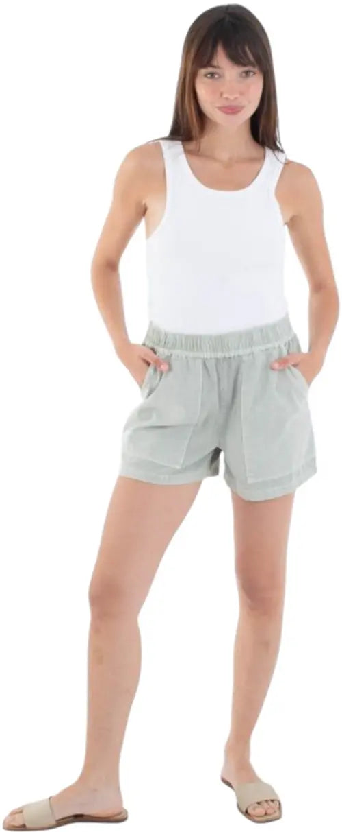 Hurley Women's Wavy Days Short - Aqua Grey