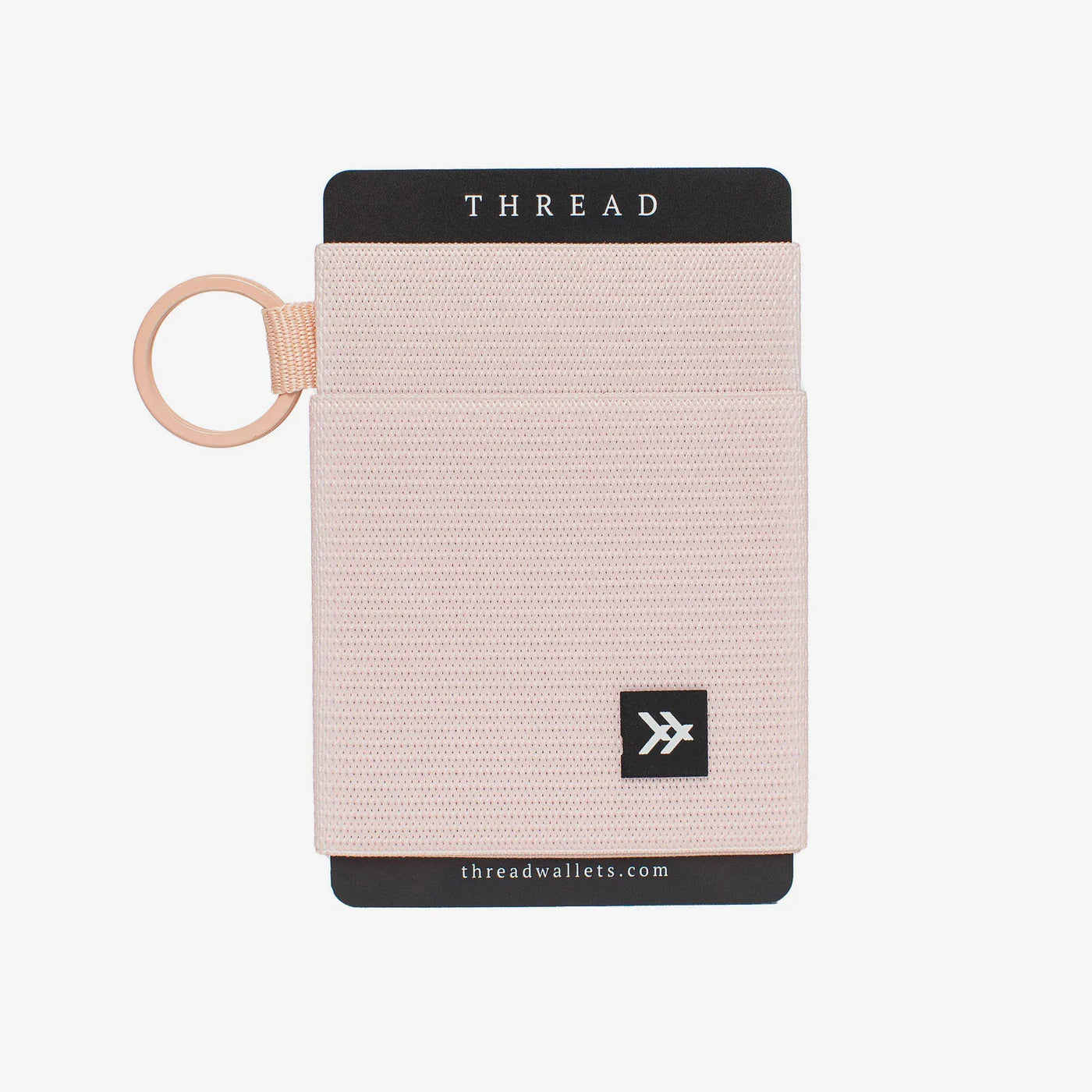 Thread Elastic Wallet - Rose Dust