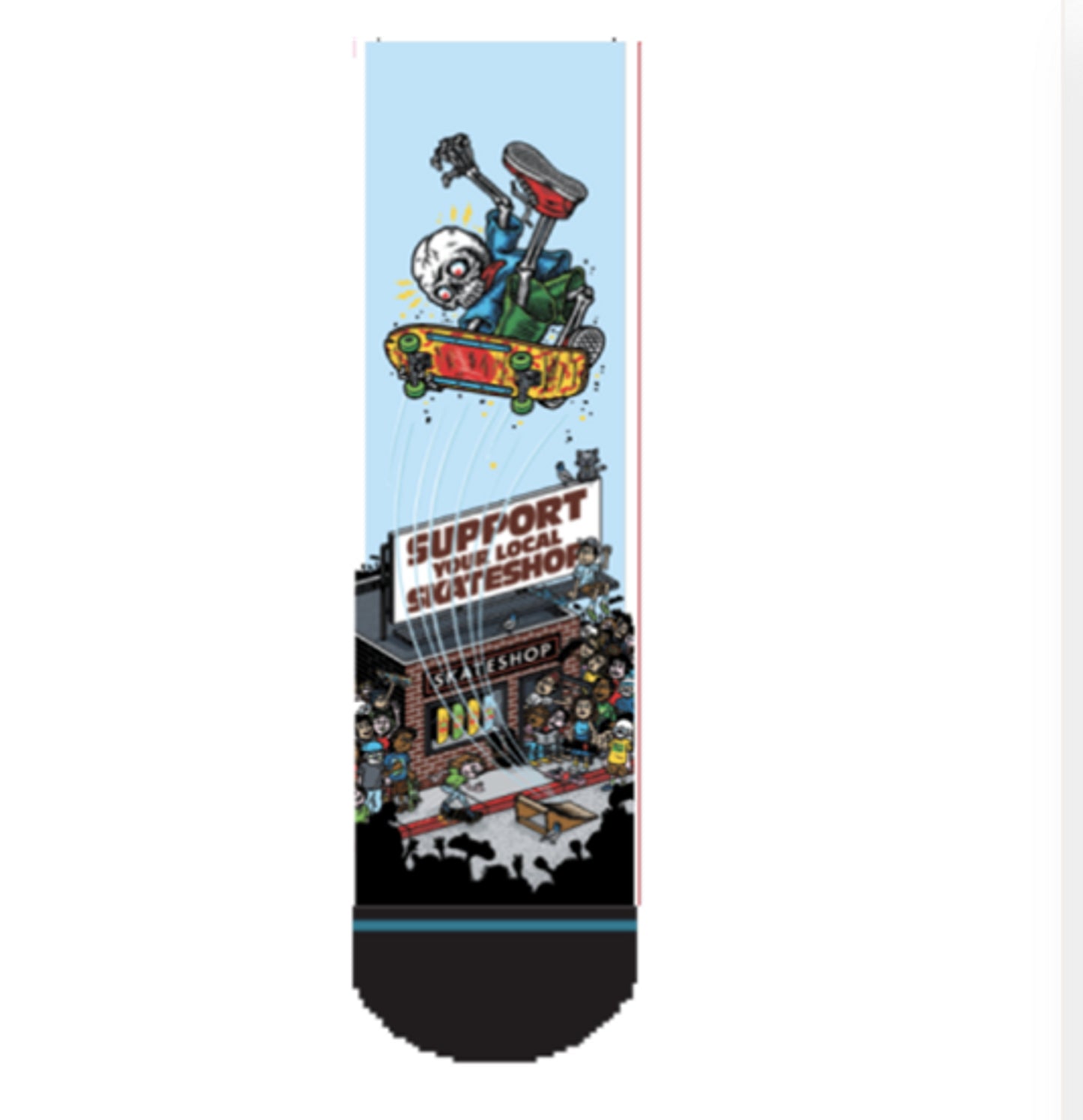 2025 Skate Shop Day X Stance Todd Bratrud Socks