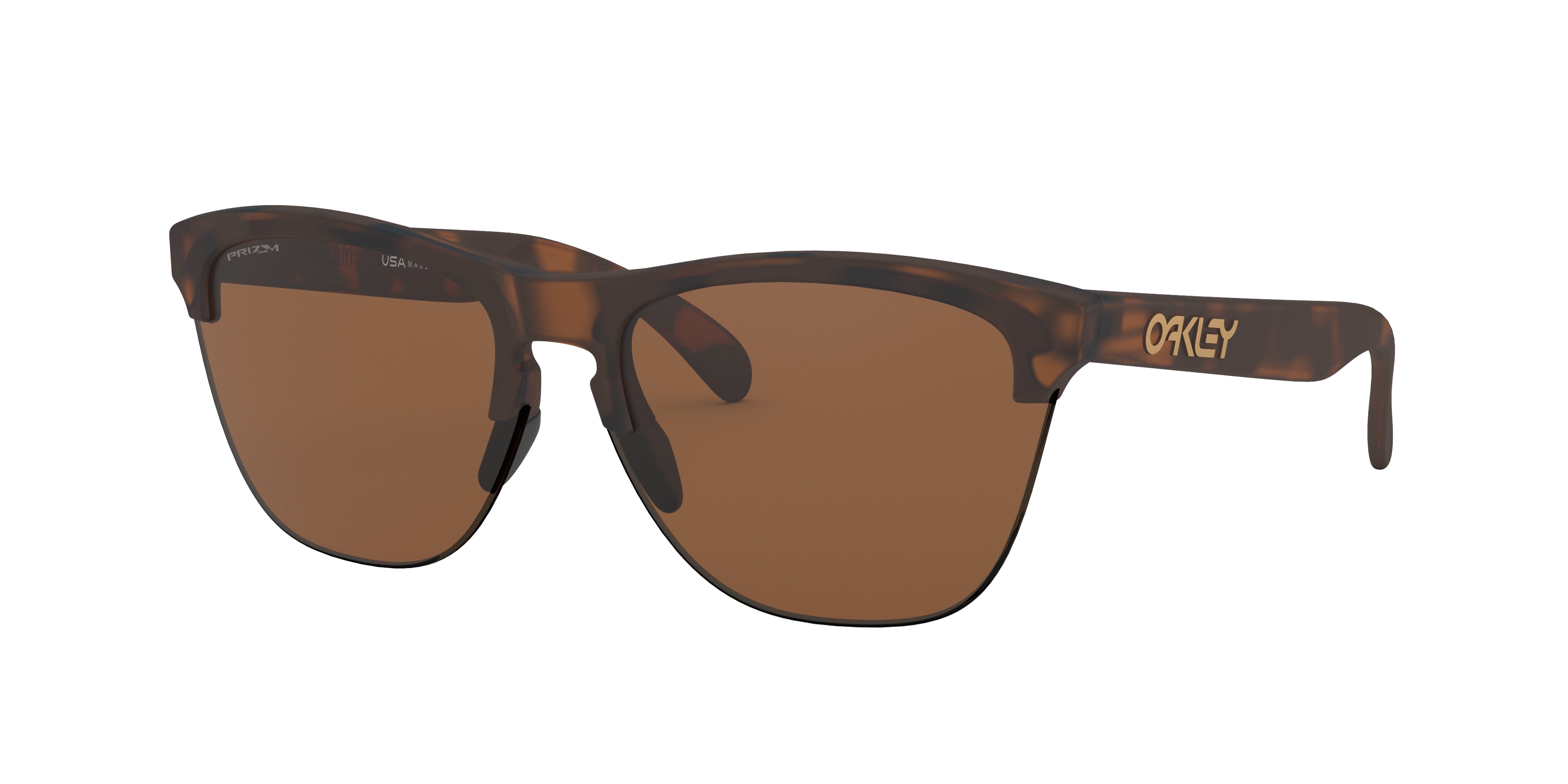 Frogskins Lite Matte Brown Tort w/ Prizm Tungsten Iridium – Surf