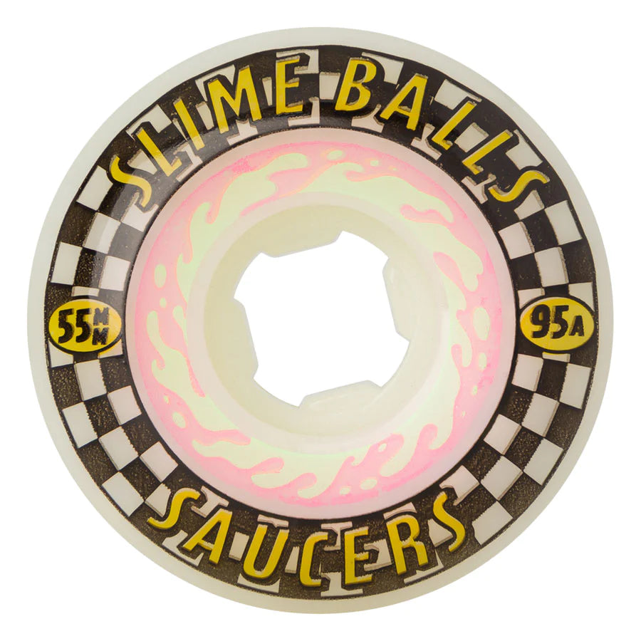 Slime Balls Saucer Wheels 55mm 95a