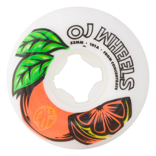 Oj Wheels From Concentrate Hardline 101a 53mm