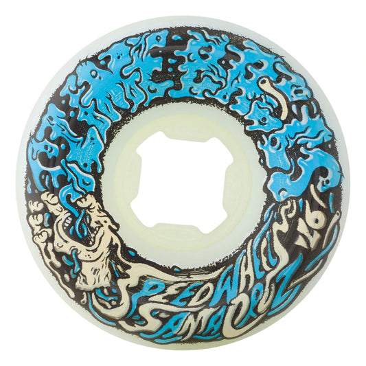 Slime Balls Vomit Mini White Blue 53mm x 97a