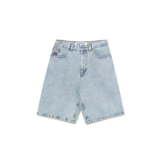 Polar Big Boy Jort Jean Shorts - Light Blue