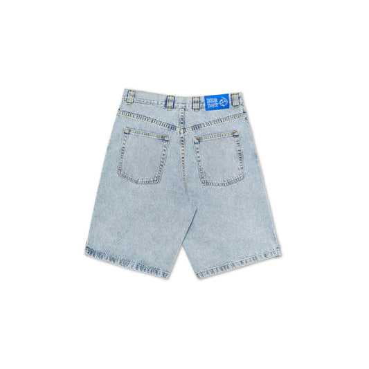 Polar Big Boy Jort Jean Shorts - Light Blue