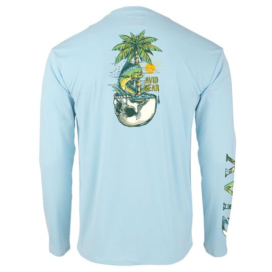 Breakers AVIDry 50+ UPF Crew UV Tee - Ice Blue