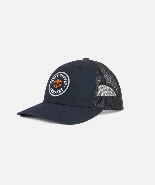 Ferry Classic Snapback Hat - Navy