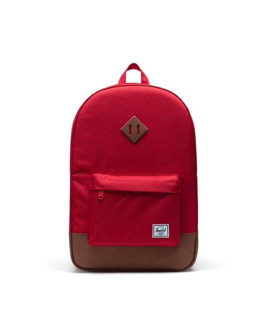 Herschel Heritage Backpack - Red / Saddle Brown