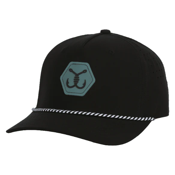 Hooked Up Performance Hat - Black