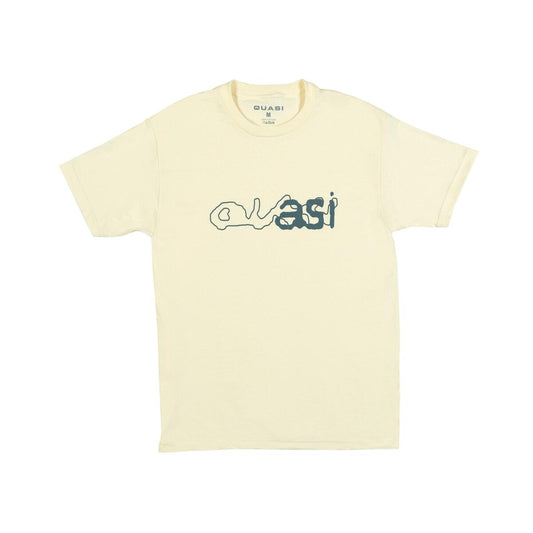 Quasi Lowercase Tee - Creme