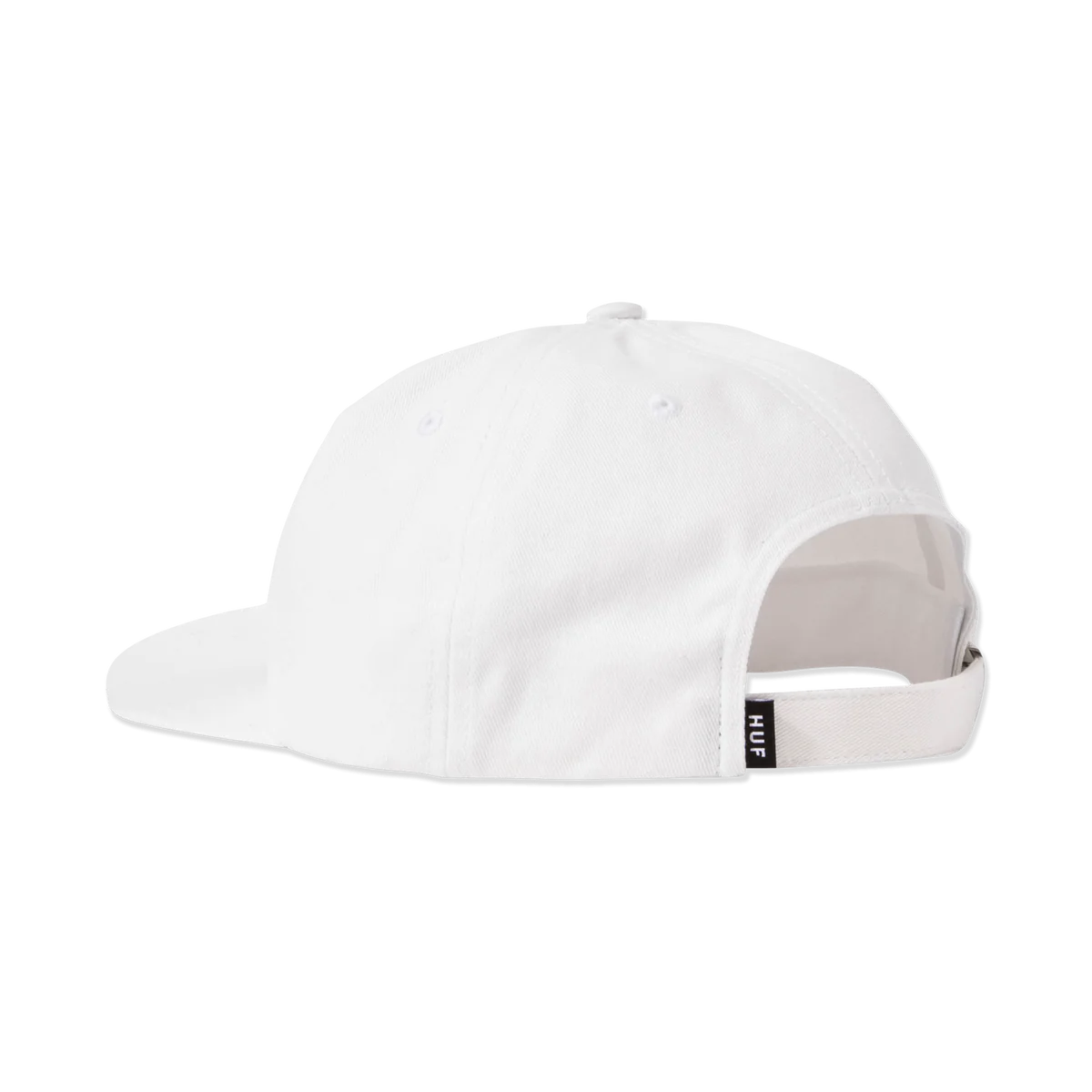 HUF Madison 6-Panel Strapback Hat - White