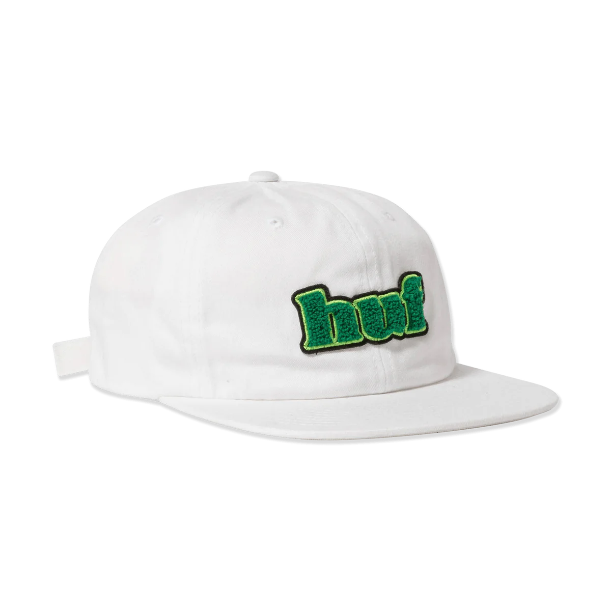 HUF Madison 6-Panel Strapback Hat - White