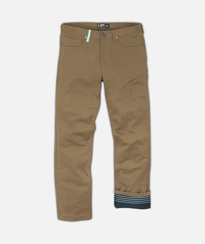 Mariner Flannel Lined Pant - Khaki