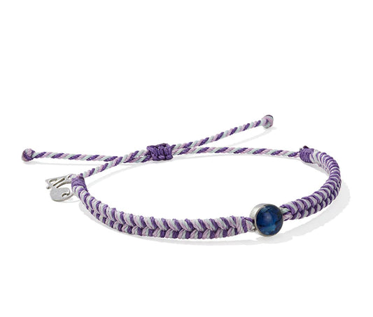 4ocean Ocean Drop Bracelet - Purple Multi